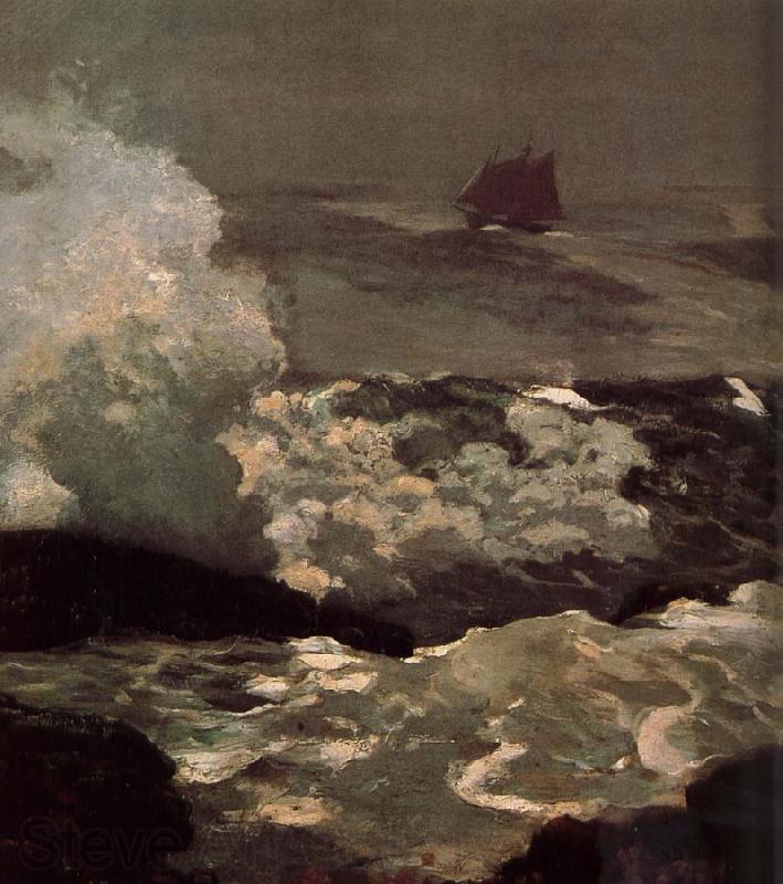 Winslow Homer Leeward Coast Germany oil painting art